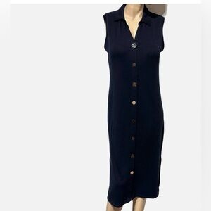 Soft Surroundings Alvarado Knit Shirt Midi Dress - NWT